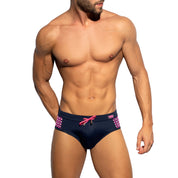 ES Collection Disco Pop Swim Brief Navy 2116