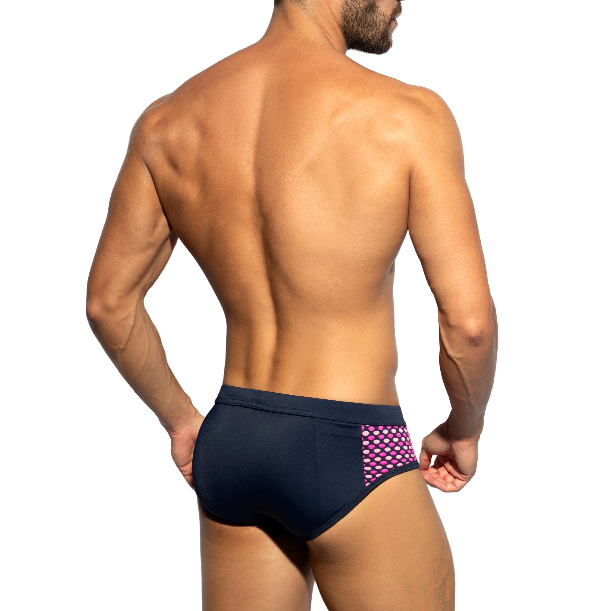 ES Collection Disco Pop Swim Brief Navy 2116