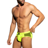 ES Collection Disco Pop Swim Brief Neon Yellow 2116