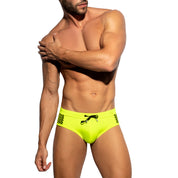 ES Collection Disco Pop Swim Brief Neon Yellow 2116