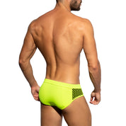 ES Collection Disco Pop Swim Brief Neon Yellow 2116