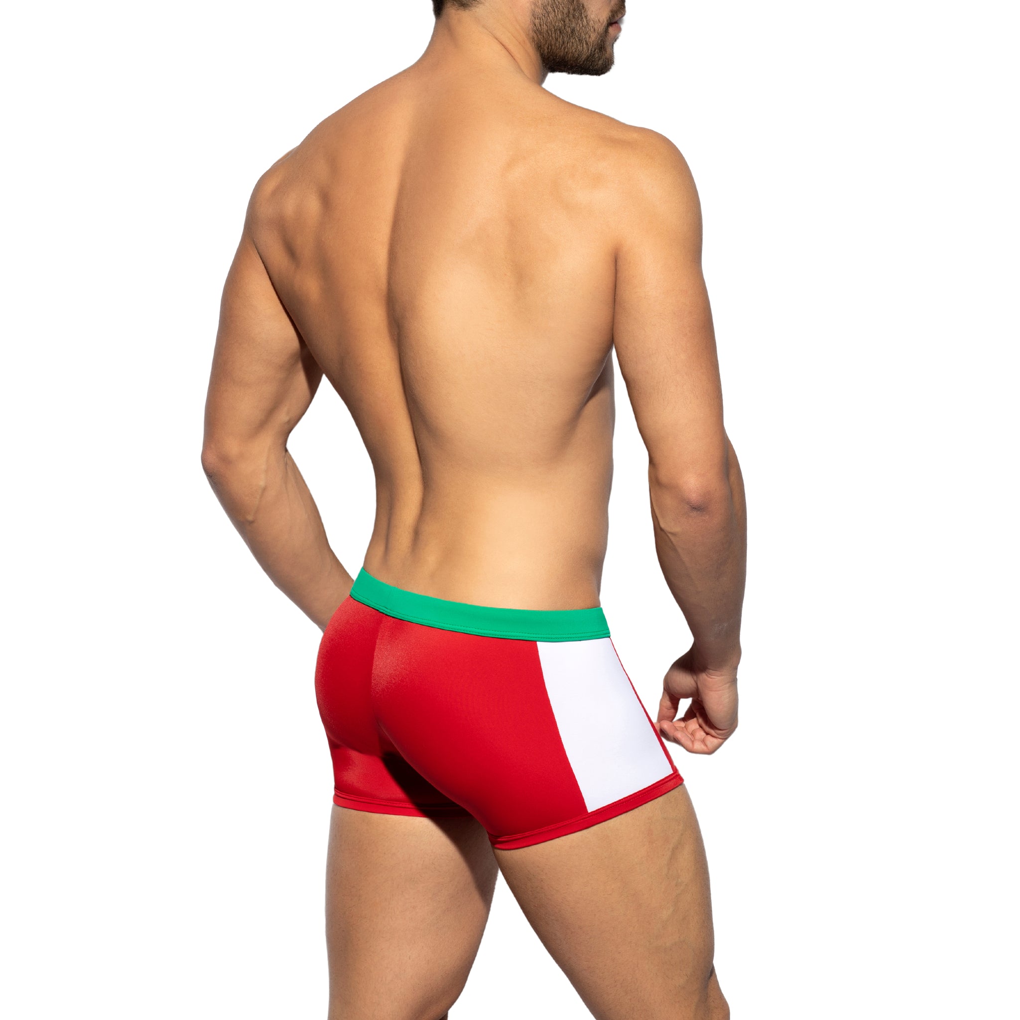 ES Collection Flags Swim Trunk Red 2209