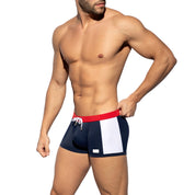 ES Collection Flags Swim Trunk Navy 2209