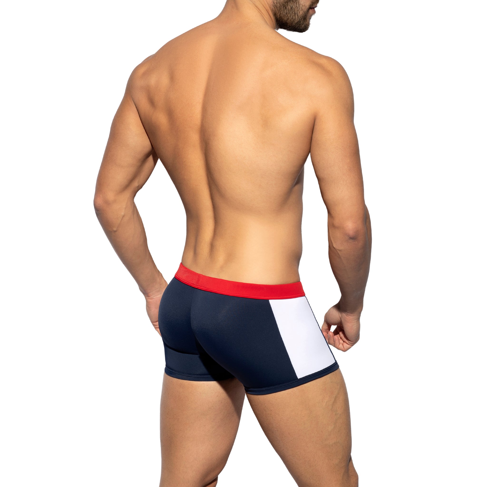ES Collection Flags Swim Trunk Navy 2209