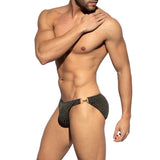 ES Collection Luxury Swim Bikini Brief Black 2210