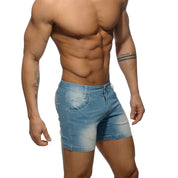 Addicted Short Jeans Blue Jeans AD530
