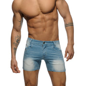 Addicted Short Jeans Blue Jeans AD530