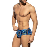 ES Collection Tropical Glitter Swim Trunk Navy 2231