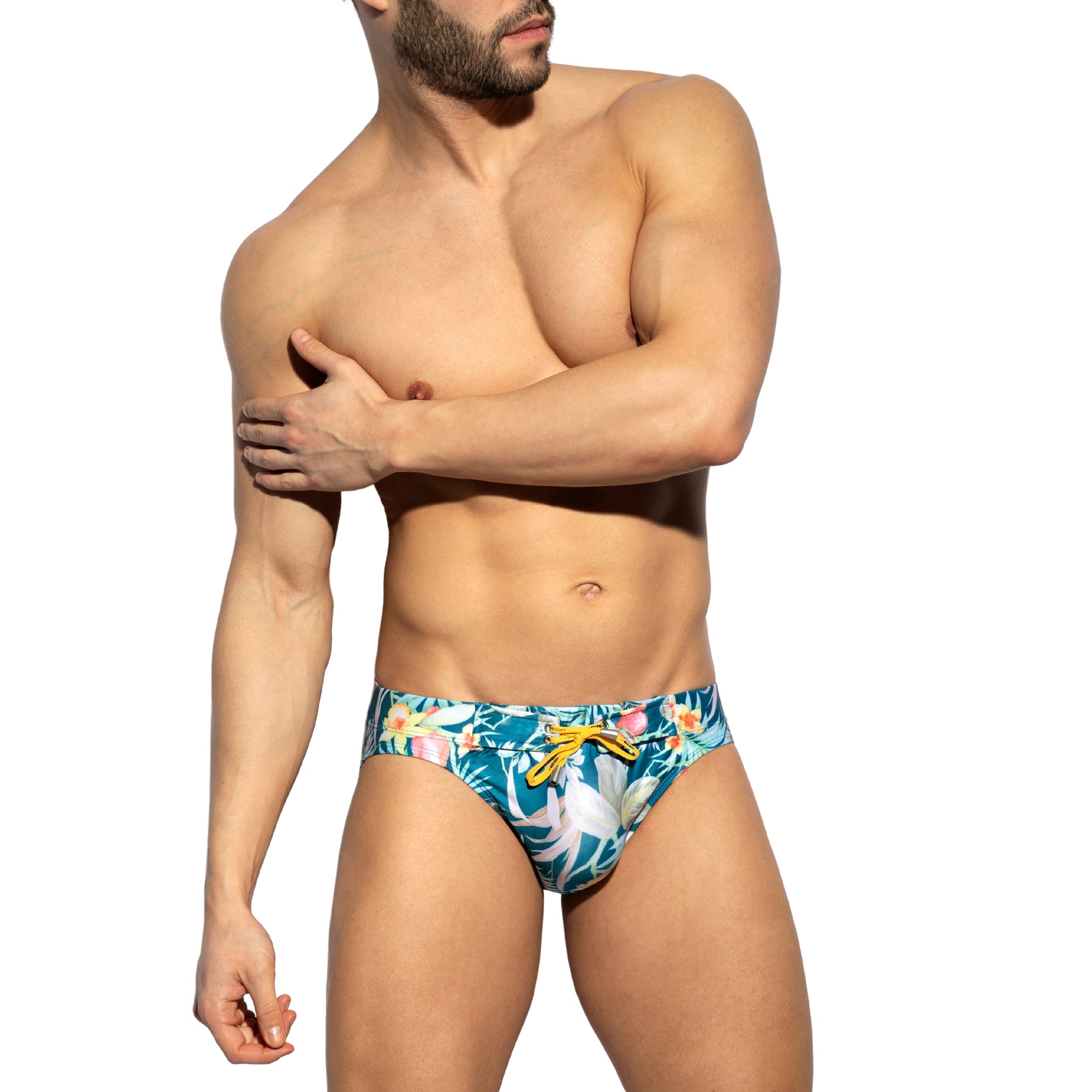 ES Collection Hawaiian Swim Brief Cobalt 2301