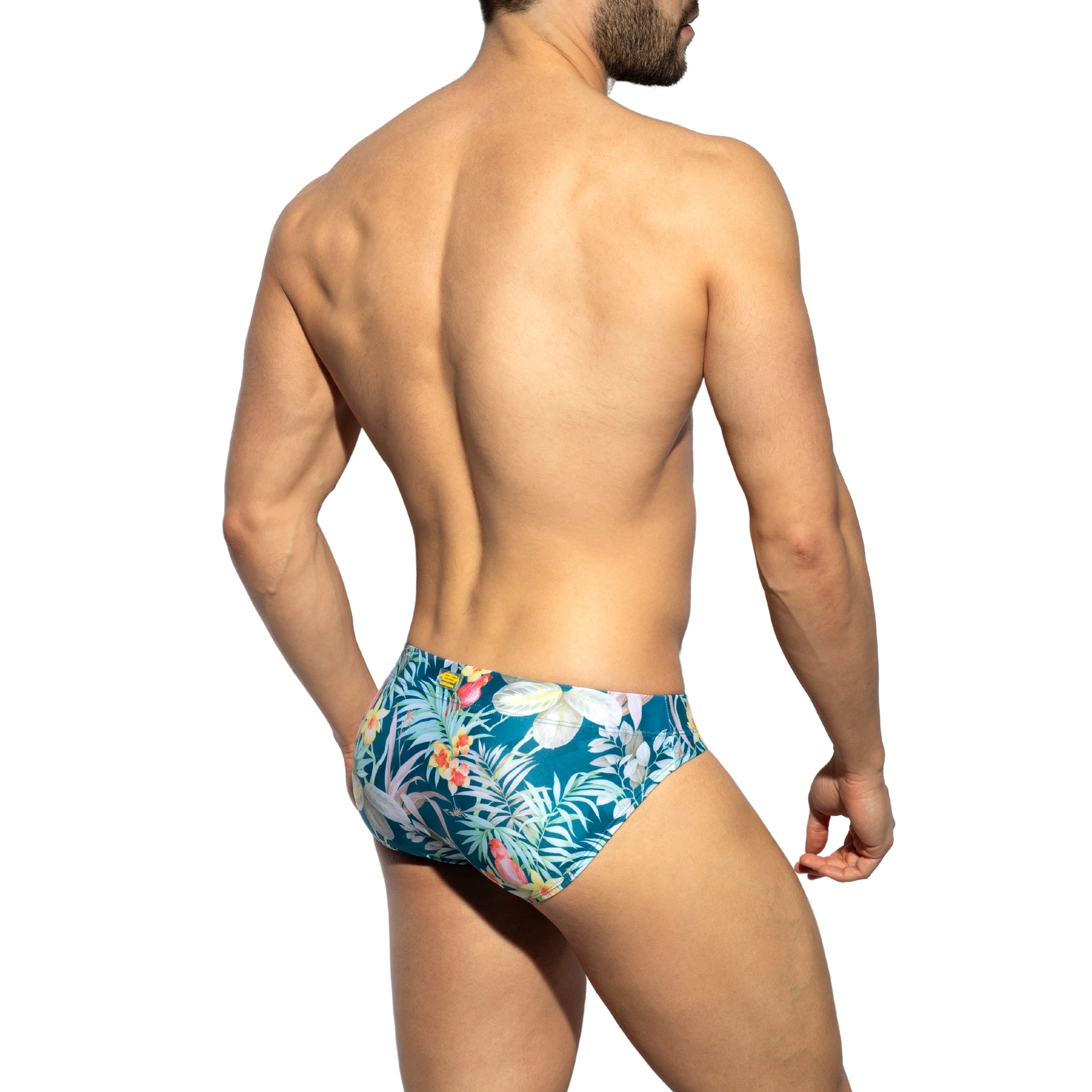 ES Collection Hawaiian Swim Brief Cobalt 2301