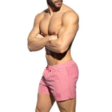 ES Collection Chess Swim Shorts Fuchsia 2306