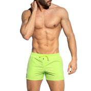 ES Collection Thin Stripes Swim Shorts Lemon Green 2307