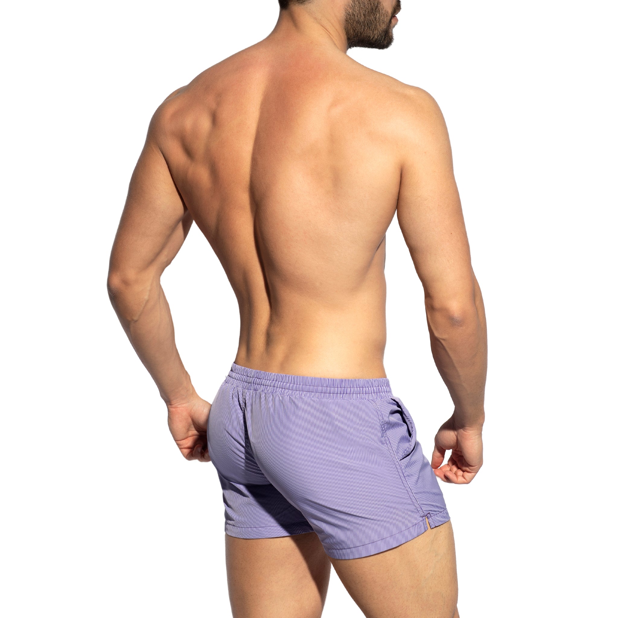 ES Collection Thin Stripes Swim Shorts Violet 2307