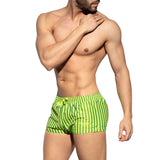 ES Collection Neon Stripes Swim Shorts Neon Yellow 2308