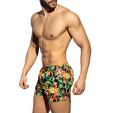 ES Collection Hawaiian Swim Shorts Black 2310