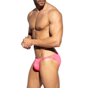 ES Collection Persian Bikini Swim Brief Neon Pink 2313