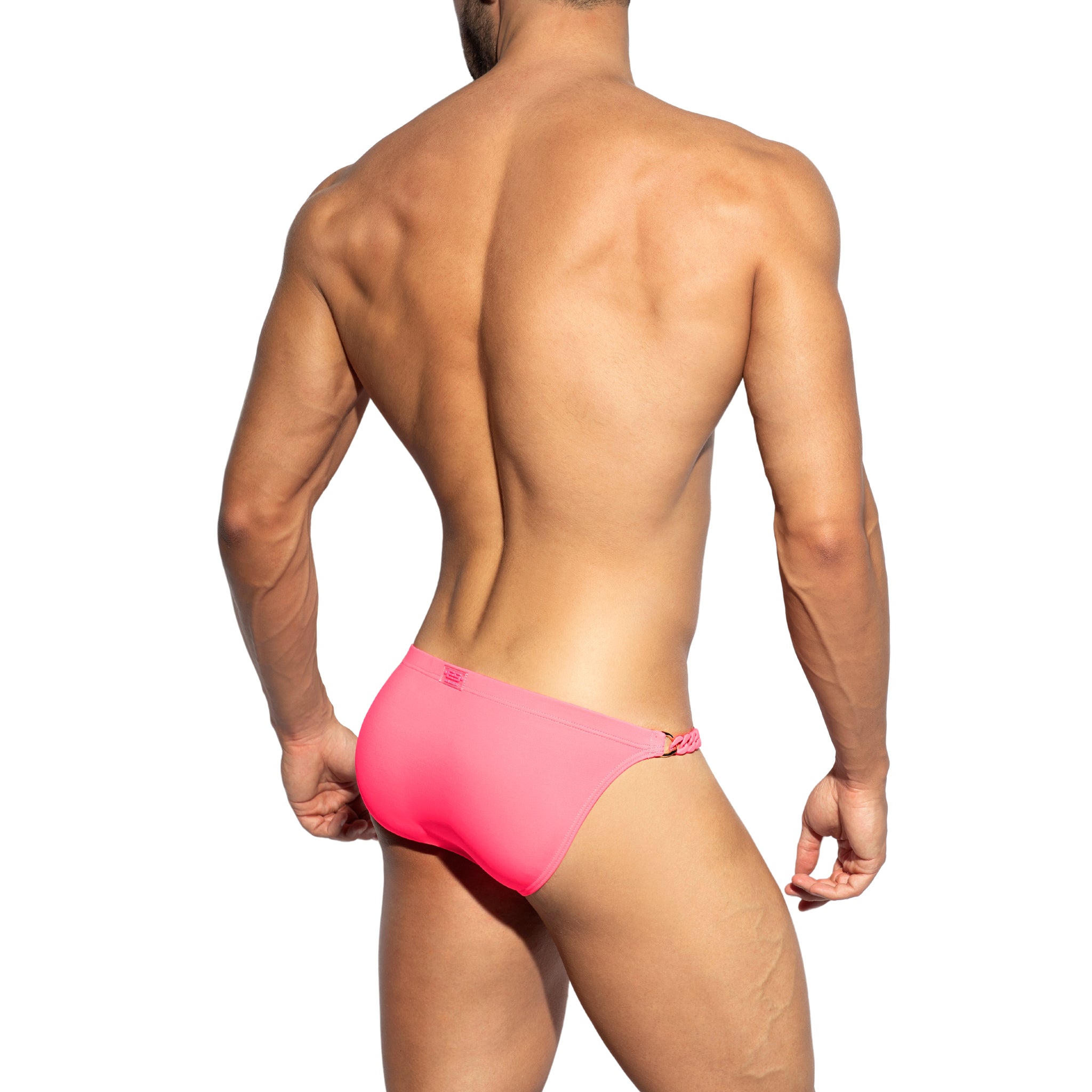 ES Collection Persian Bikini Swim Brief Neon Pink 2313