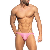 ES Collection Lurex Bikini Brief Pink 2315