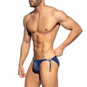 ES Collection Lurex Bikini Brief Royal Blue 2315