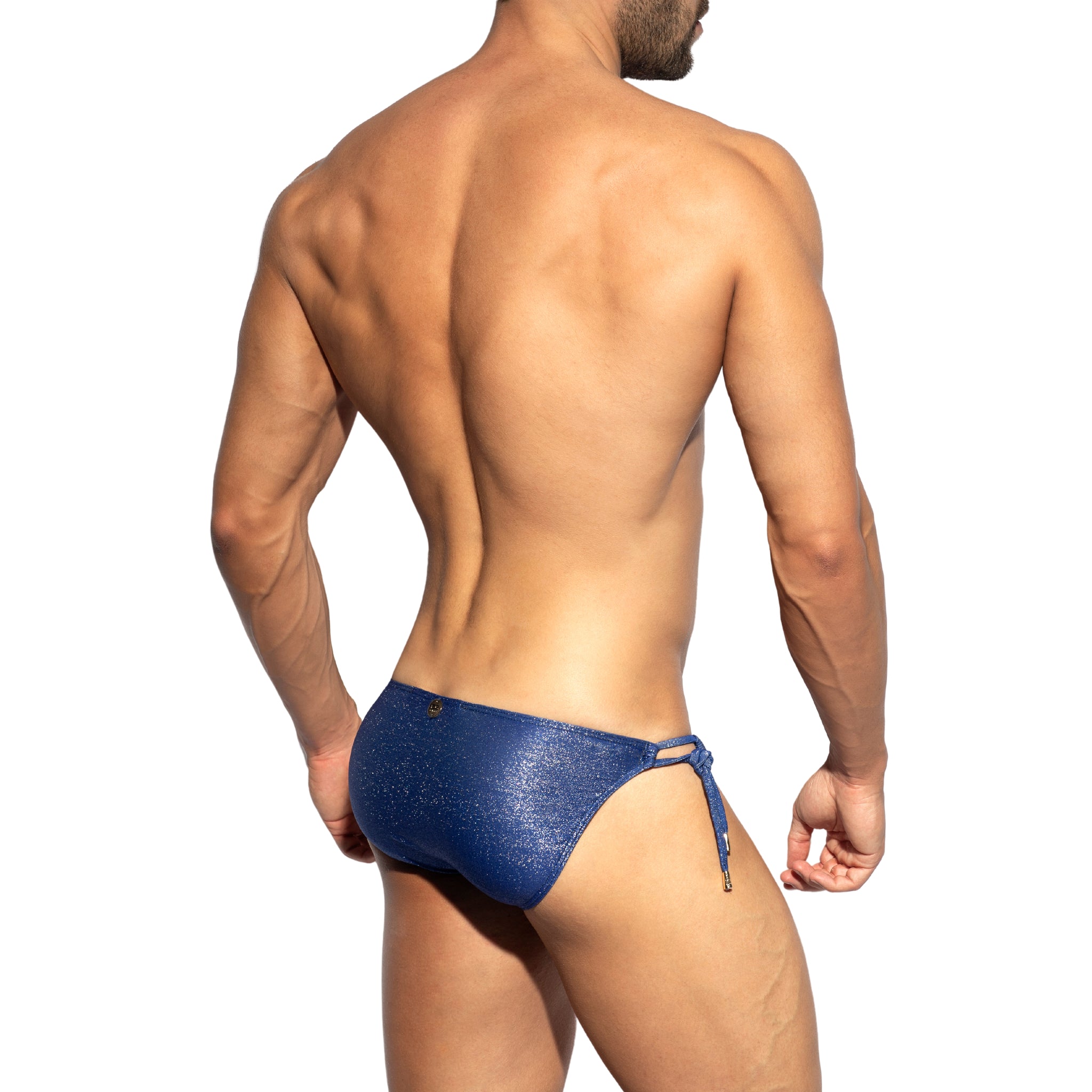 ES Collection Lurex Bikini Brief Royal Blue 2315