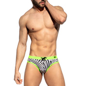 ES Collection Uganda Double Side Swim Brief Black 2318