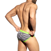 ES Collection Uganda Double Side Swim Brief Black 2318