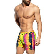 ES Collection Kaleido Swim Shorts Neon Yellow 2403