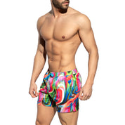 ES Collection Trippy Swim Shorts Turquoise 2404