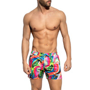 ES Collection Trippy Swim Shorts Turquoise 2404