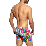 ES Collection Trippy Swim Shorts Turquoise 2404