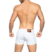 ES Collection Plain Cargo Short White ESJ055