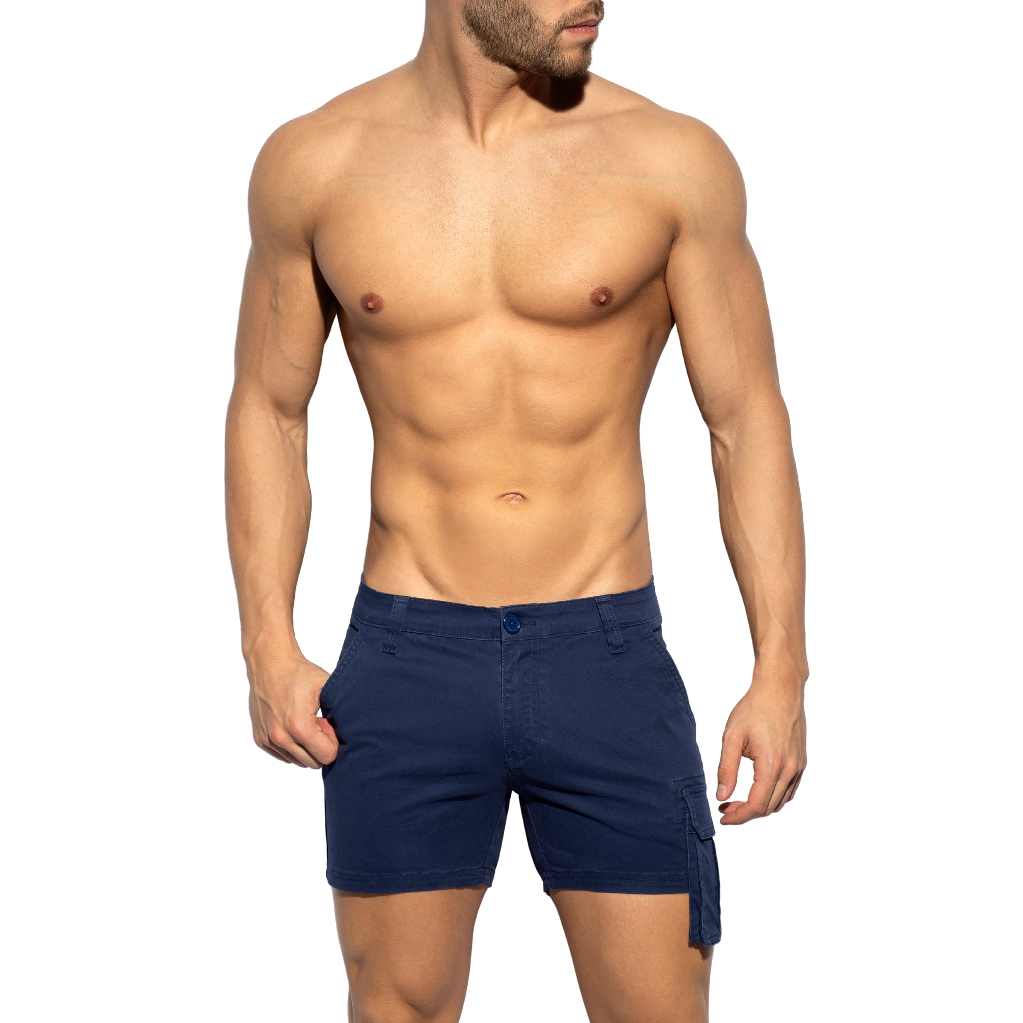 ES Collection Pocket Cargo Short Navy ESJ062