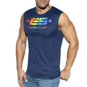 ES Collection ES Pride Tank Top Navy PU355