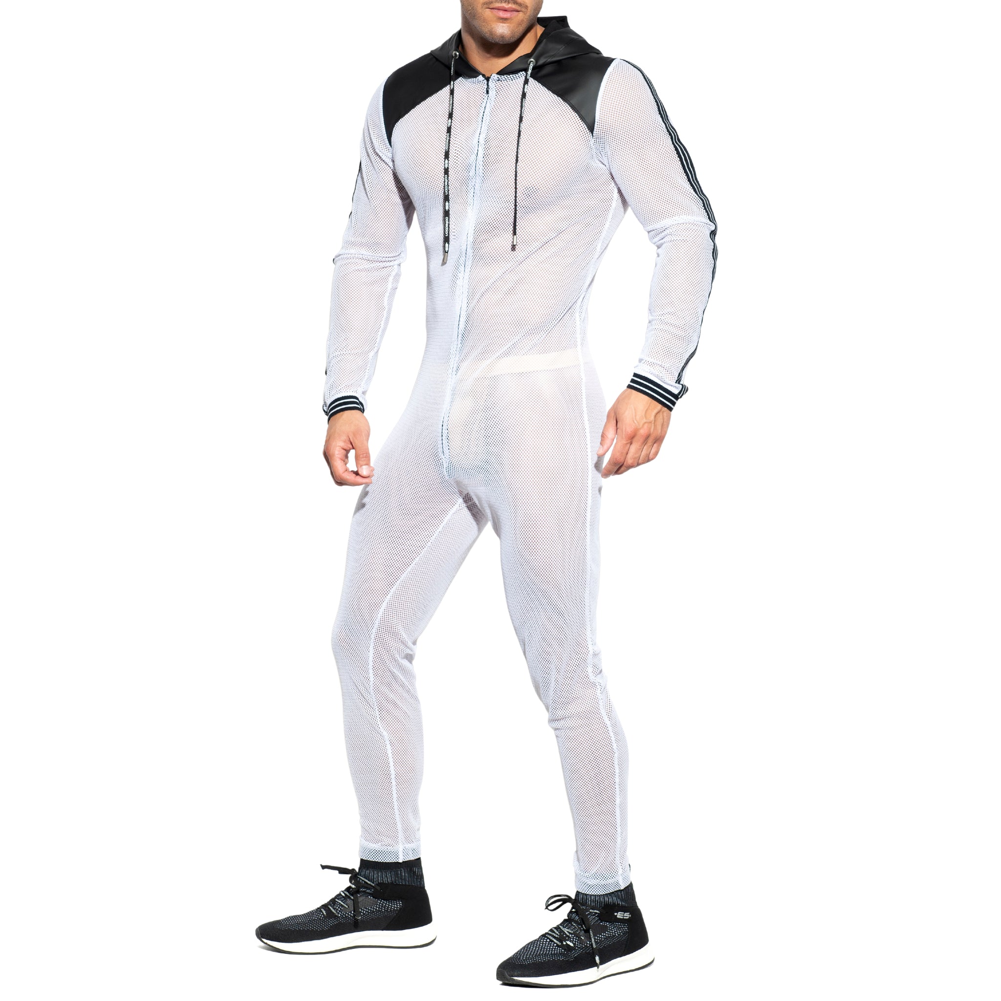 ES Collection Dystopia Mesh Suit White SP205