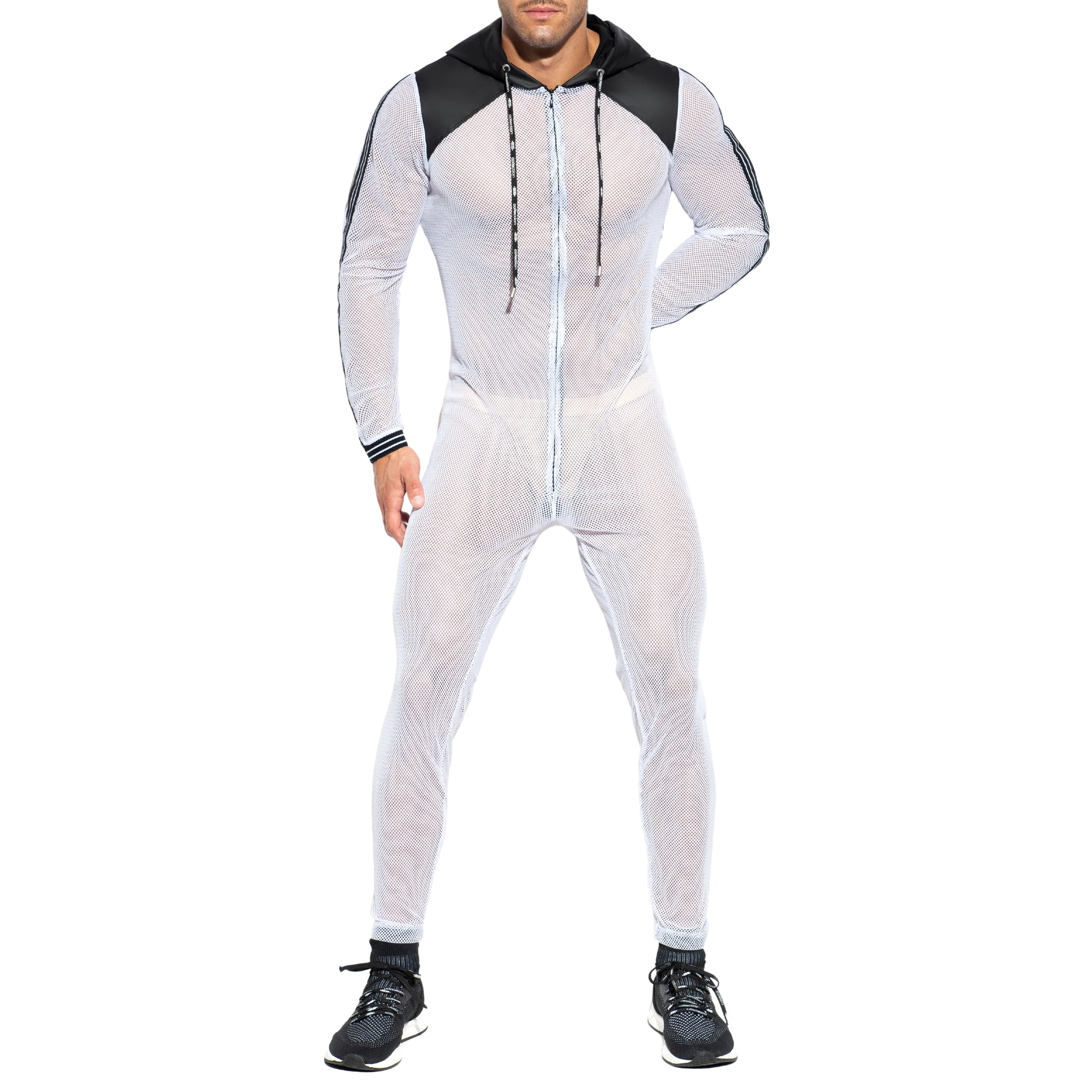 ES Collection Dystopia Mesh Suit White SP205