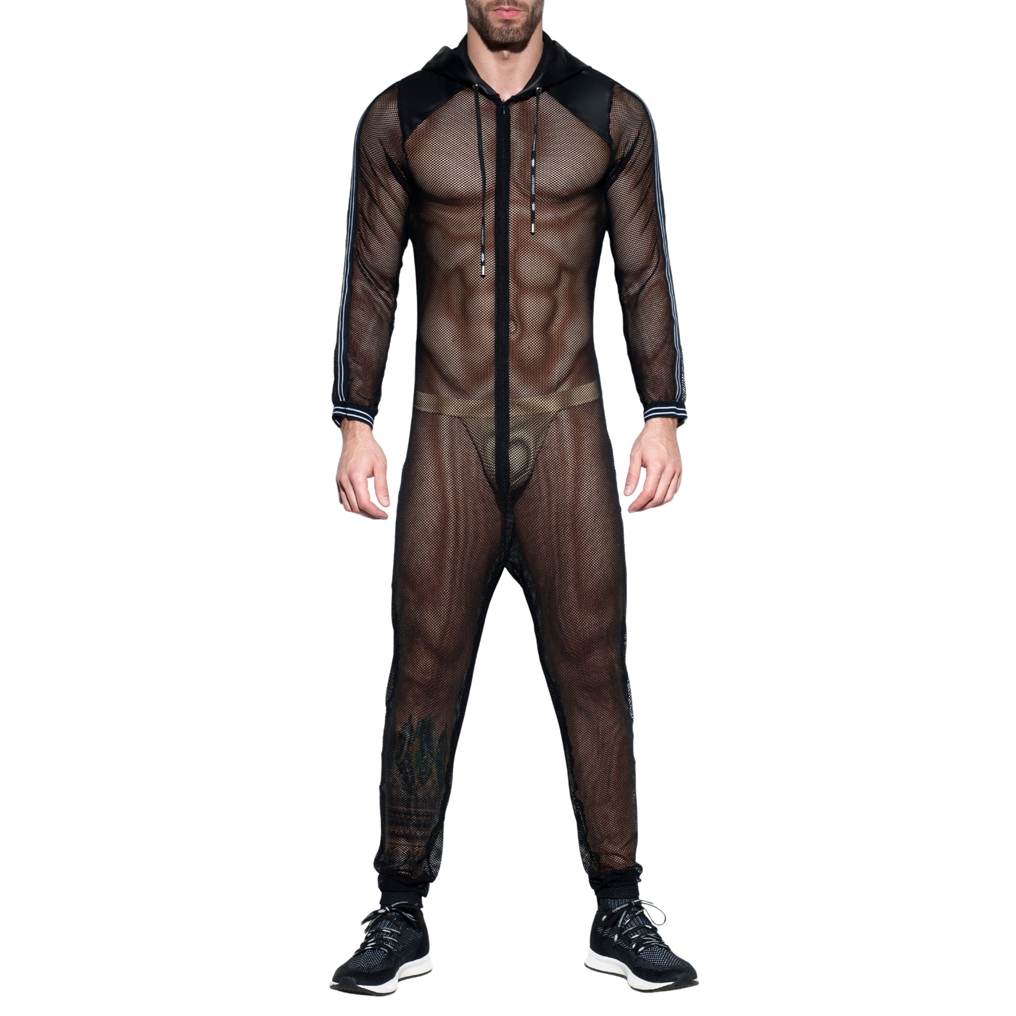 ES Collection Dystopia Mesh Suit Black SP205