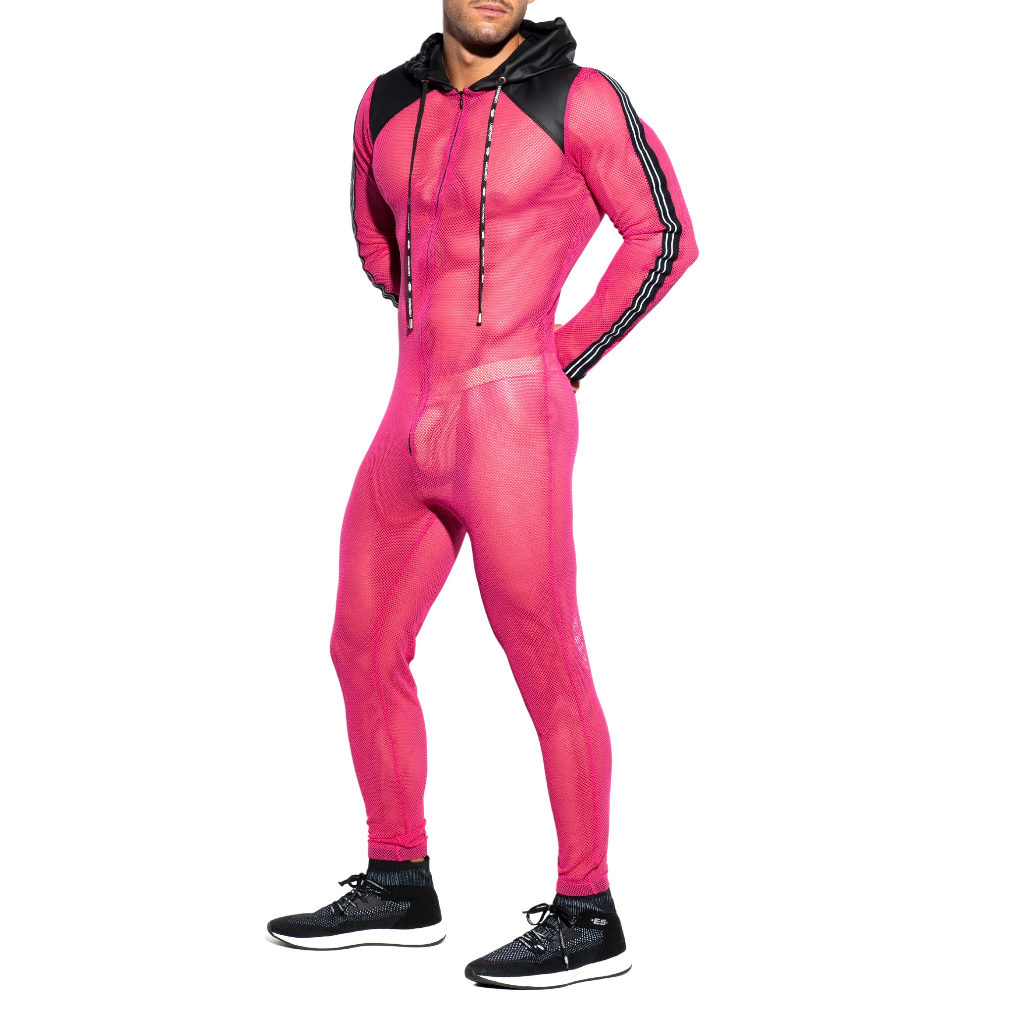 ES Collection Dystopia Mesh Suit Fuchsia SP205