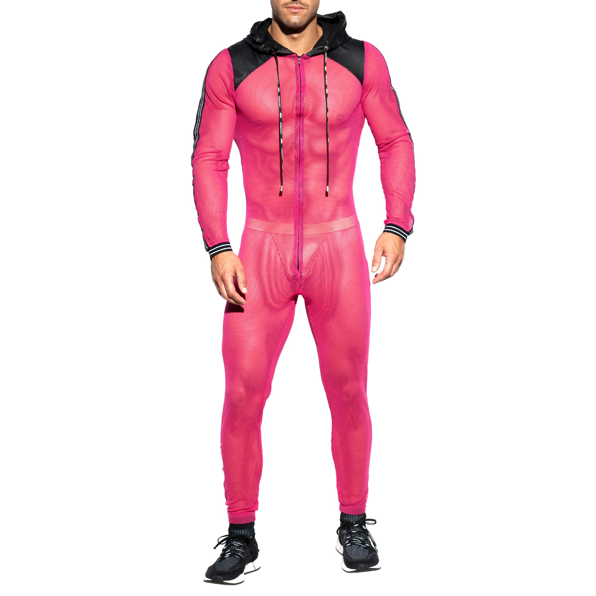 ES Collection Dystopia Mesh Suit Fuchsia SP205