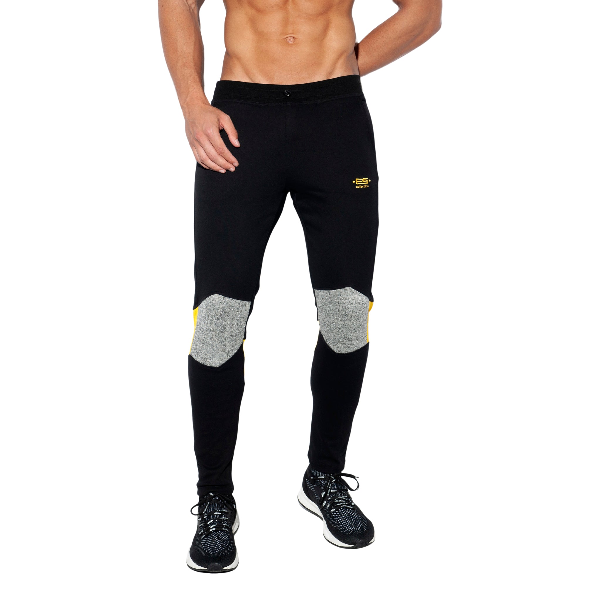 ES Collection Rustic Combi Sports Pant Black SP224