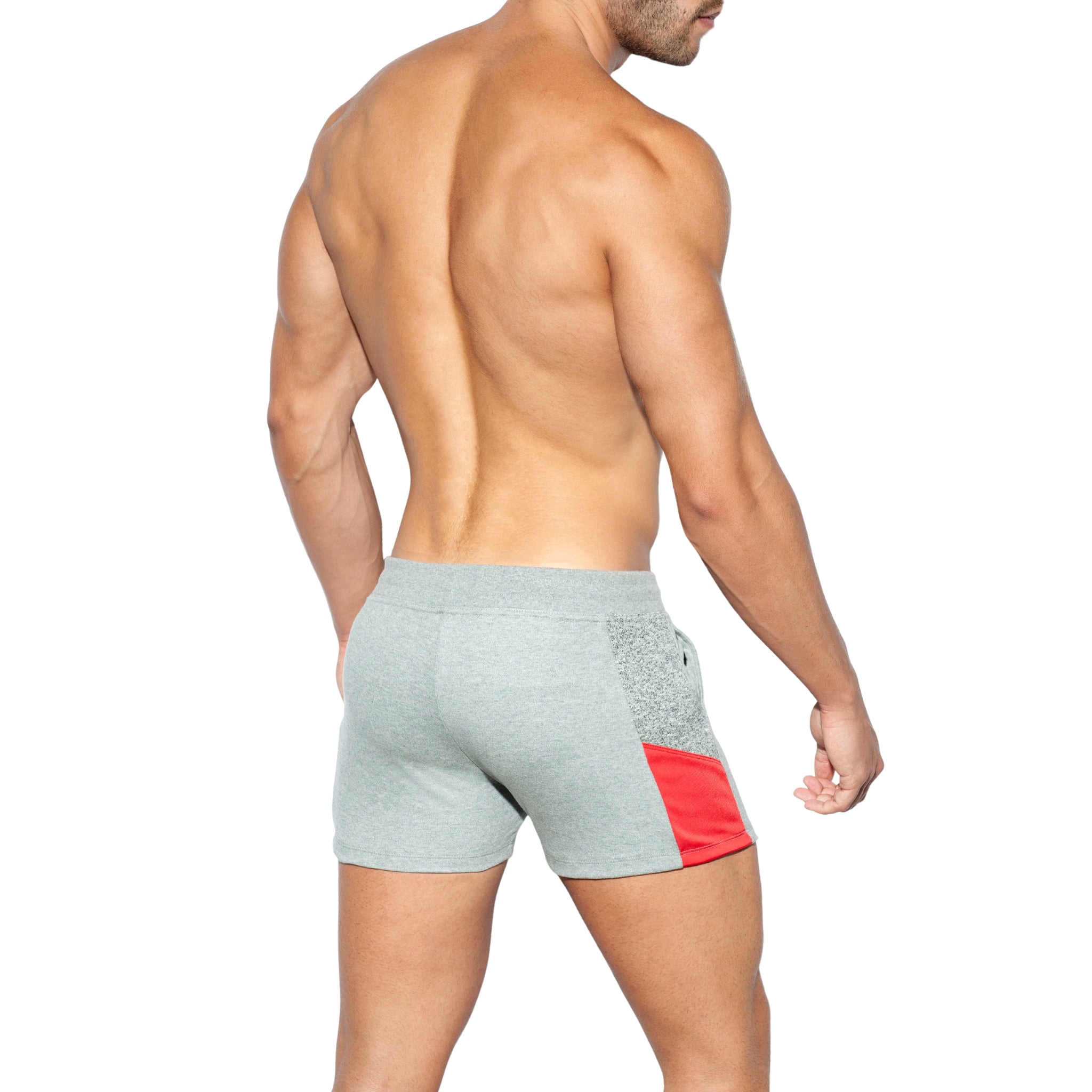 ES Collection Rustic Combi Sports Short Heather Grey SP225