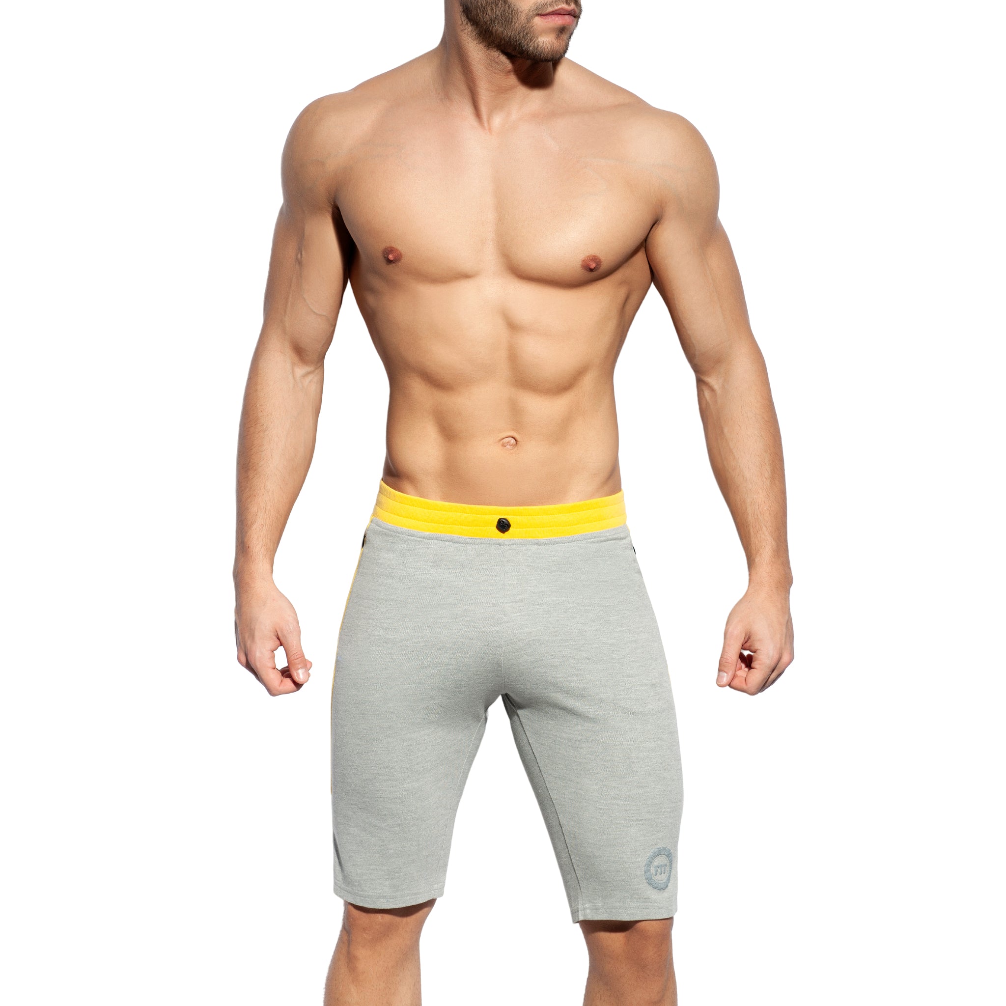 ES Collection Pique Fit Bermudas Heather Grey SP245