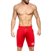 ES Collection Fit Flag Shorts Red SP248