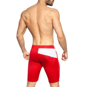 ES Collection Fit Flag Shorts Red SP248