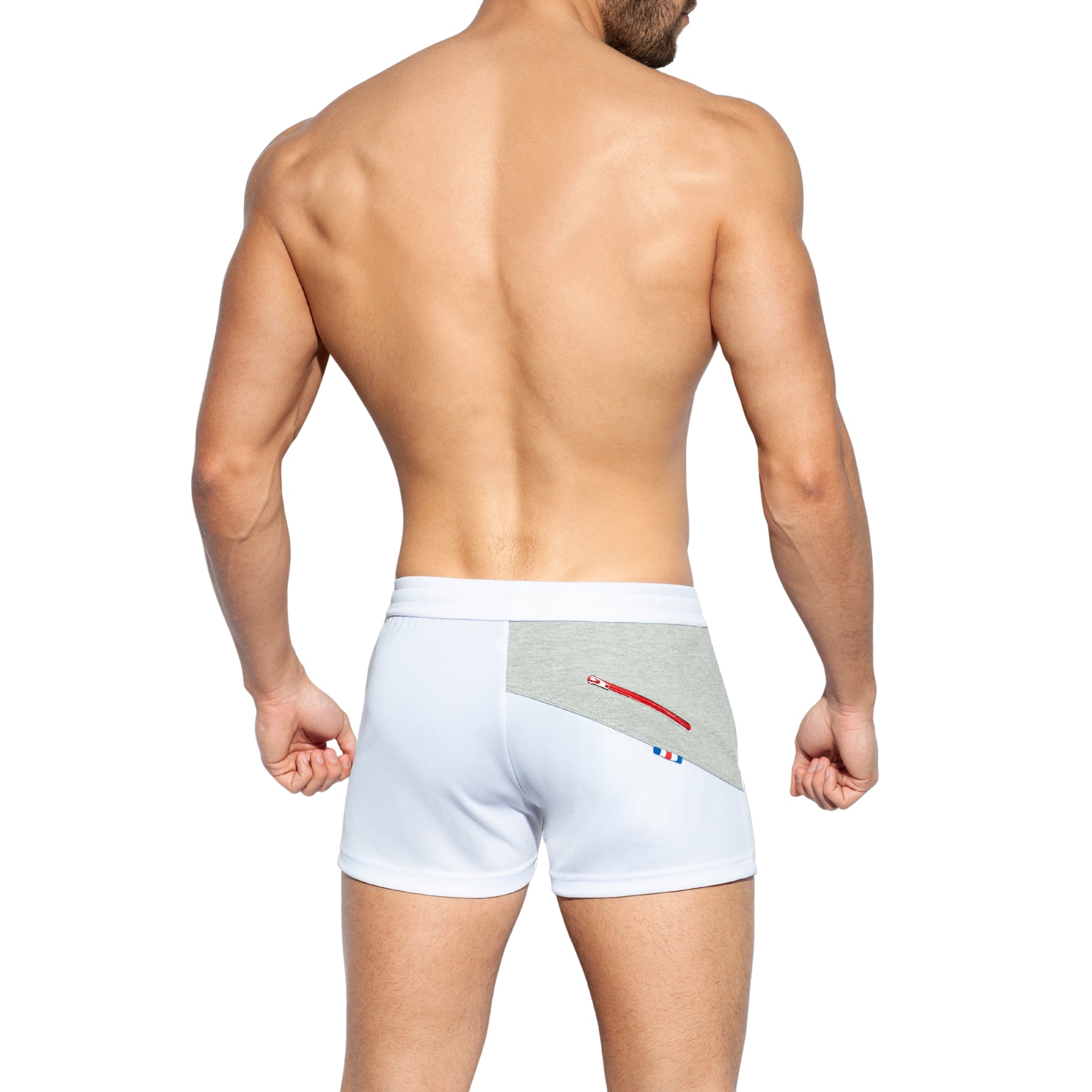 ES Collection Fit Flag Short Shorts White SP249