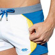 ES Collection Sportive Shorts White SP252