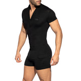 ES Collection Sleeves Body Suit Black SP256