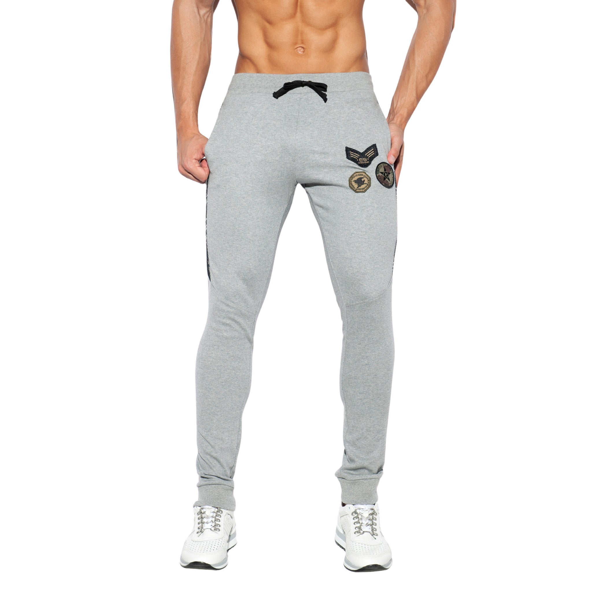 ES Collection Army Padded Sport Pants Heather Grey SP221