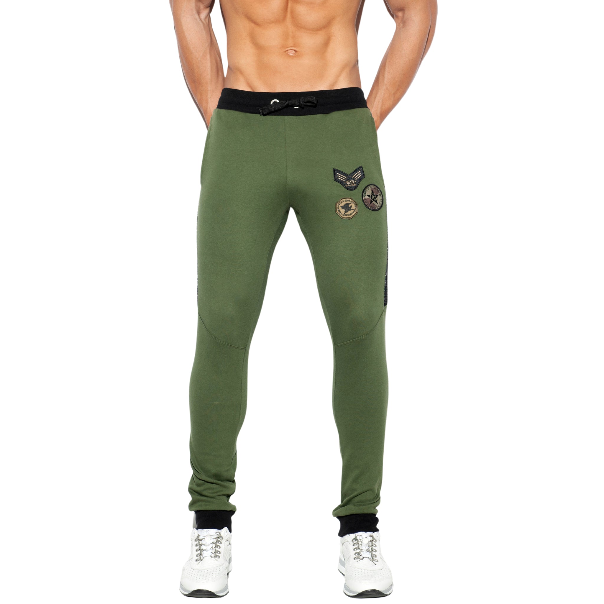 ES Collection Army Padded Sport Pants Khaki SP221