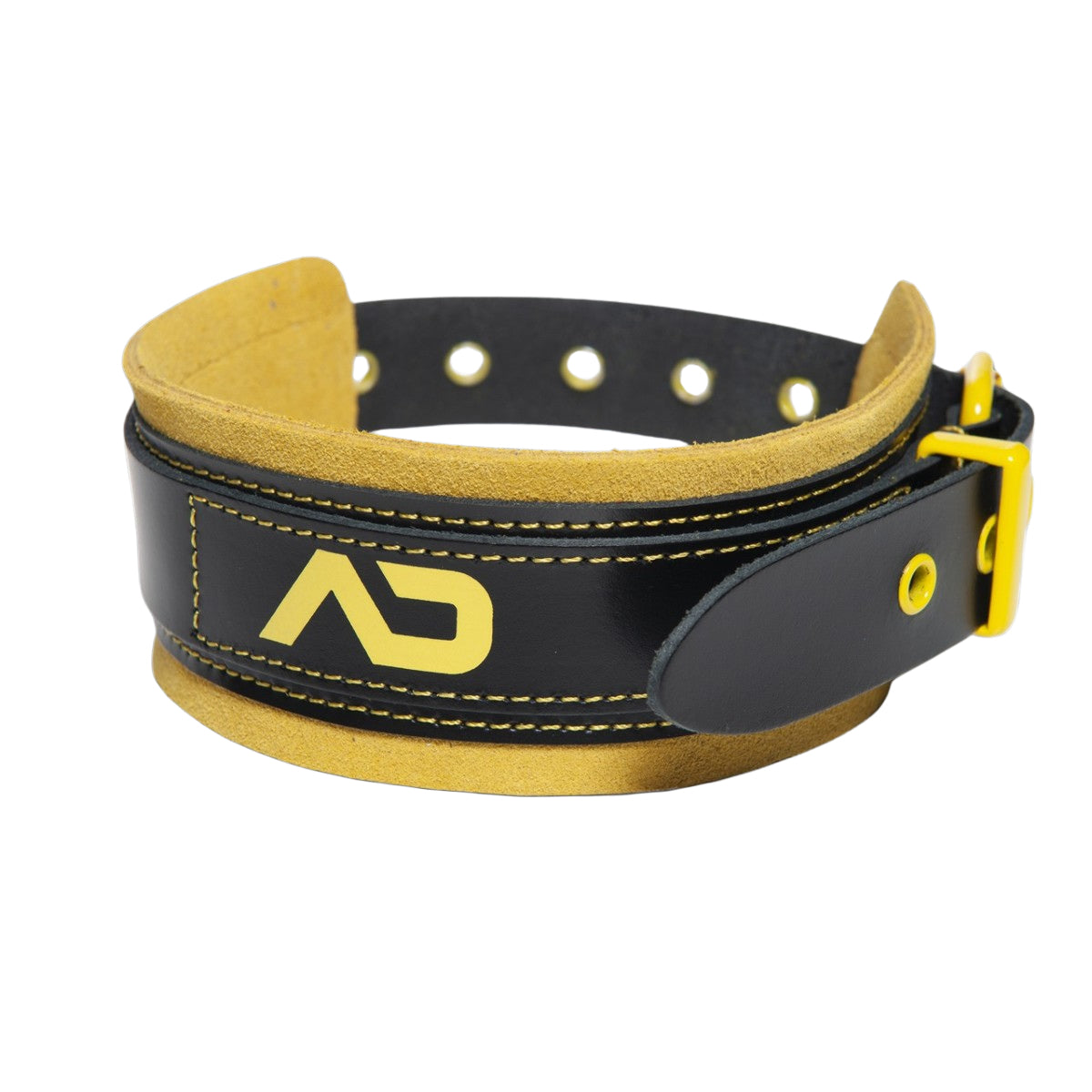 AD Fetish Leather Bracelet Yellow ADF42