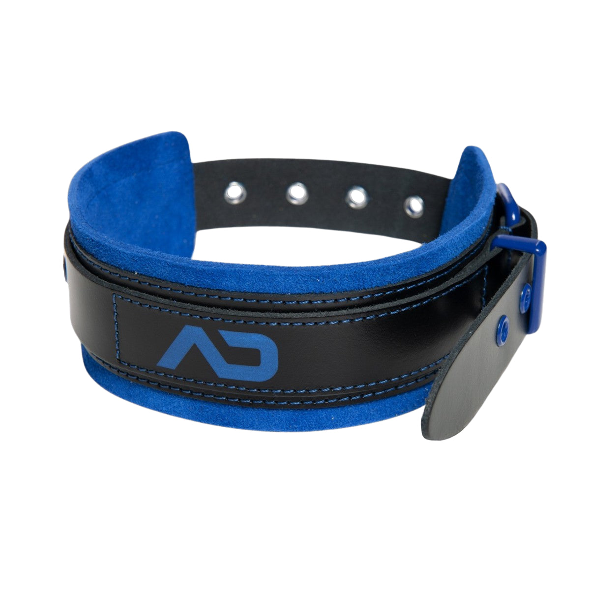 AD Fetish Leather Bracelet Royal Blue ADF42